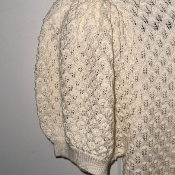 Alice + Olivia Chase Puff Sleeve Sweater - Picture 3 of 7